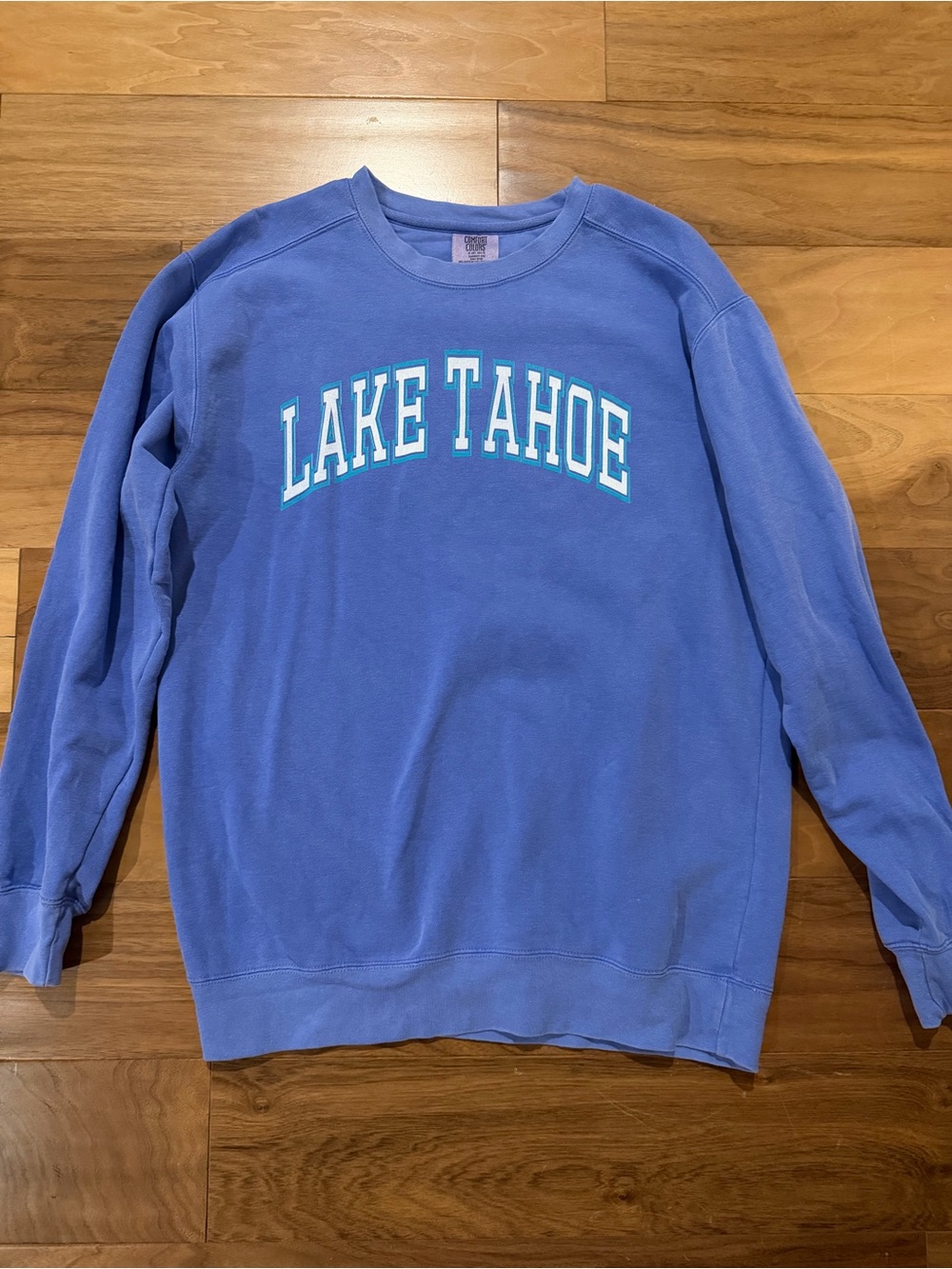 Lake Tahoe Blue Crewneck Sweatshirt